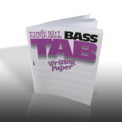 Bass TAB Writing Paper Book (Softcover Book)