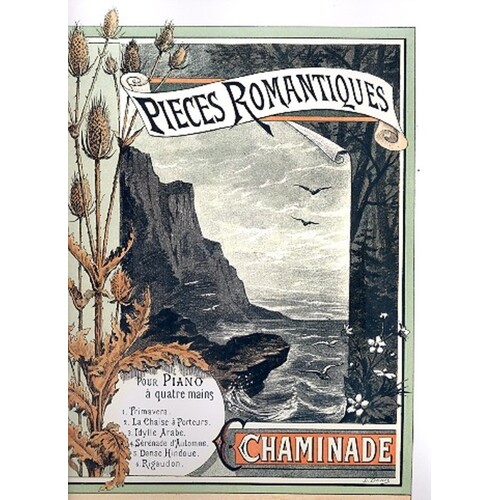 Pieces Romantiques 2P4H Piano Book