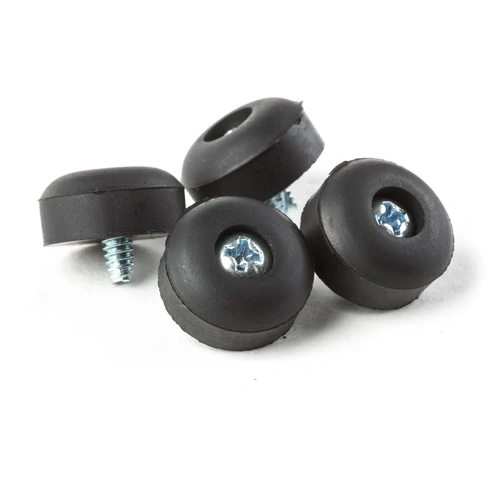 Jim Dunlop Rubber Feet Suit Crybaby Wah Pedal - Set of 4 with Screws