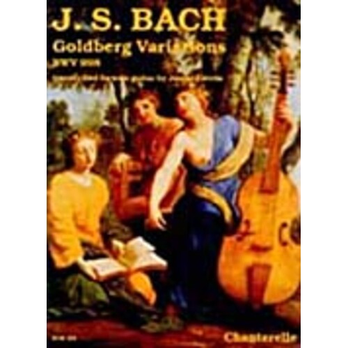 Goldberg Variations Bwv 988 CD Arr Eotvos Guitar Book