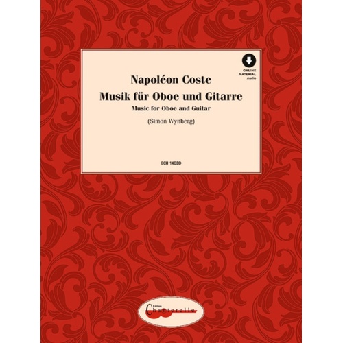 Coste - Music For Oboe And Guitar Bk/Ola Sftcvr/Online Audio (Oboe)