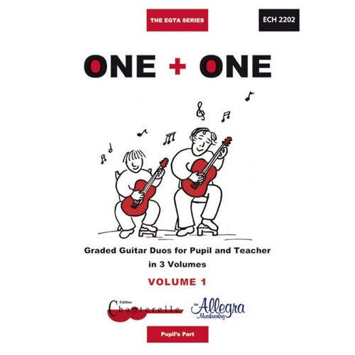 One Plus One Vol 1 Graded Guitar Duos Pupil Part (Softcover Book)
