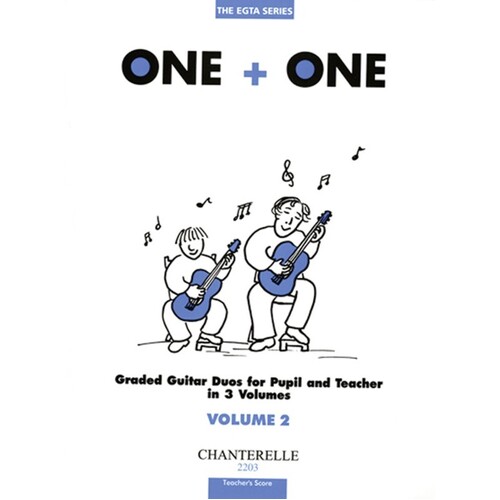 One Plus One Vol 2 Graded Guitar Duos Sc/Pt (Softcover Book)