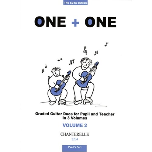One Plus One Vol 2 Graded Guitar Duos Pupil Part (Softcover Book)