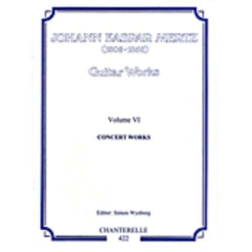 Mertz - Guitar Works Book 6 Concert Works (Softcover Book)