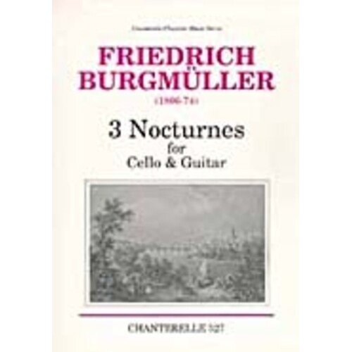 Nocturnes 3 Vc/Guitar Ed Bagger Ostertag Book