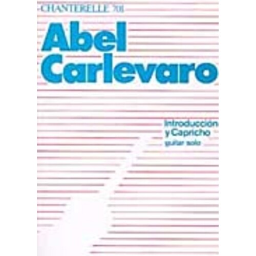 Introduction And Capriccio Guitar Book