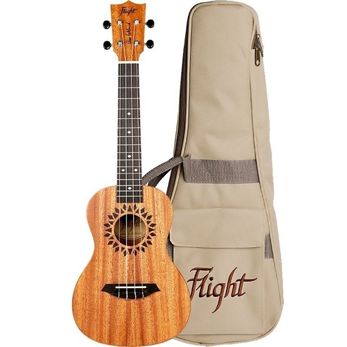 Flight Elise Ecklund Signature Concert Ukulele with Padded Gigbag and Instructional Booklet