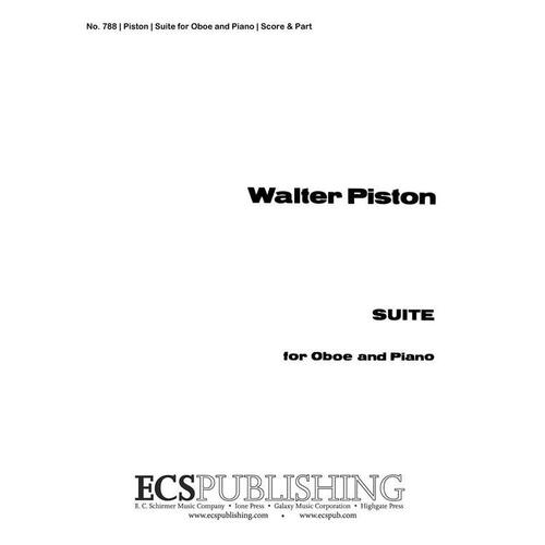 Piston - Suite Oboe/Piano (Softcover Book)