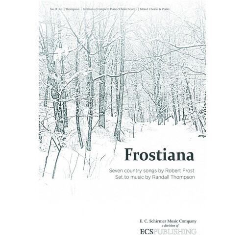 Frostiana (Complete Piano/Choral Score) (Softcover Book)