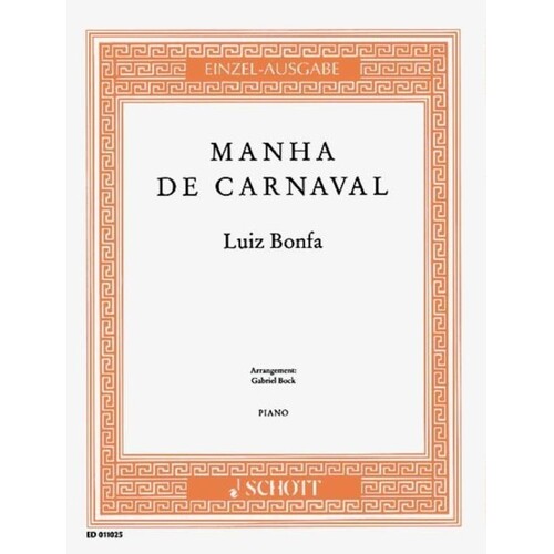 Manha De Carnaval