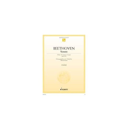 Beethoven - Sonata F Major Op. 10 No. 2 for Piano, Schott Music, 16 Pages