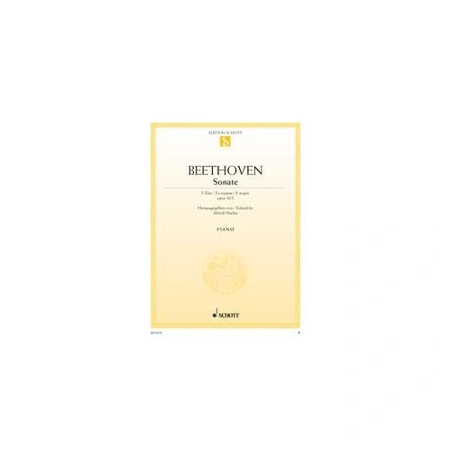 Beethoven Sonata F Major Op. 10 No. 2 for Piano - Schott Music, 16 Pages