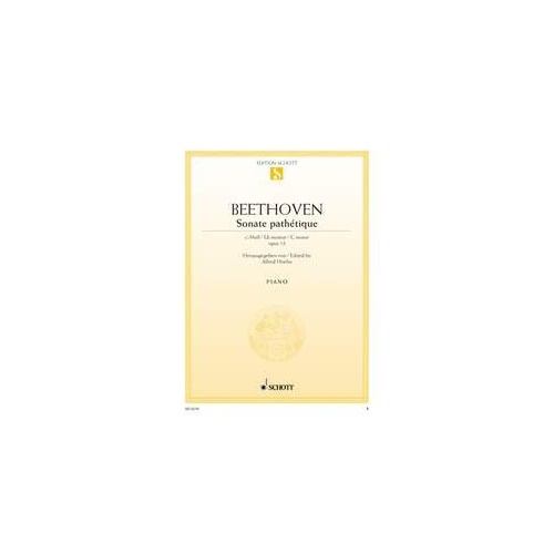 Beethoven Sonata Pathetique C Minor Op. 13 for Piano - 20 Pages, Schott Music