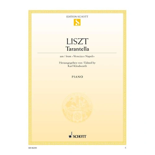 Tarantella from Venezia e Napoli - Piano Sheet Music