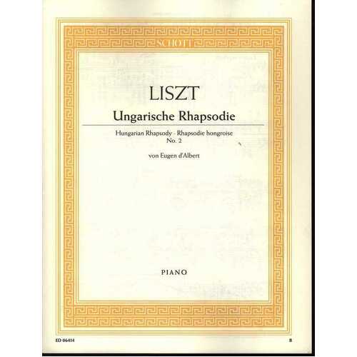 Hungarian Rhapsody No 2 Arr Dalbert (Softcover Book)