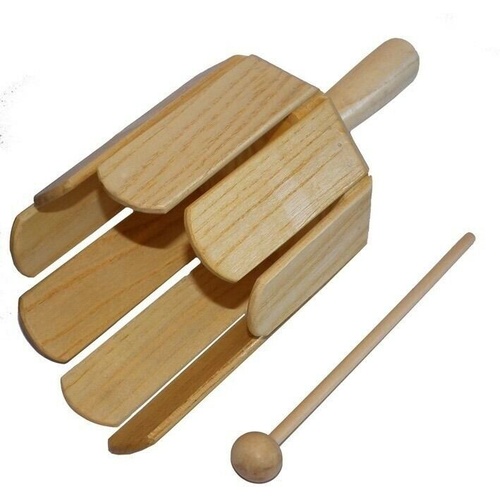 MANO PERCUSSION - Octagonal Stirring Drum Educational, Wooden, Beater