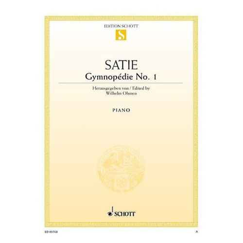Gymnopedie No 1 Piano Book