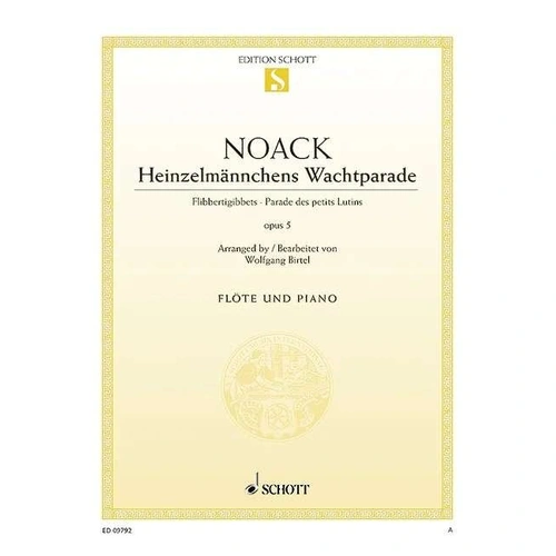 Noack - Flibbertigibbets Op. 5 for Flute/Piano