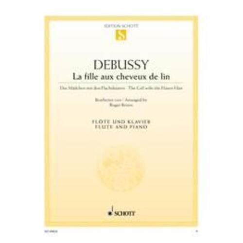 La Fille Aux Cheveux De Lin Flute/Piano (Softcover Book)