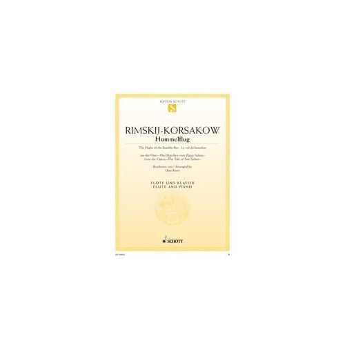 Flight of the Bumble Bee Arranged by Uwe Korn for Flute and Piano