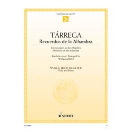 Recuerdos De La Alhambra Oboe Piano Book