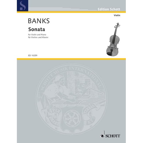 Sonata in One Movement for Violin and Piano Sheet Music