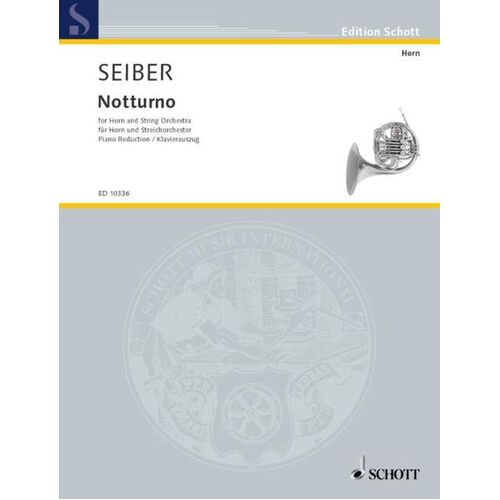 Notturno French Horn/Piano Book
