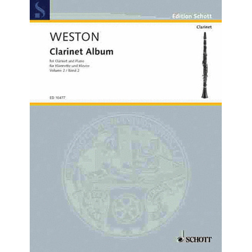 Clarinet Album V2 Clarinet And Piano Book