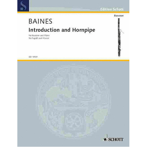 Introduction And Hornpipe bassoon/Piano Book