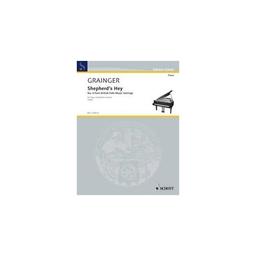 Grainger - Shepherd's Hey for Piano (Simplified Edition) - 12 Pages