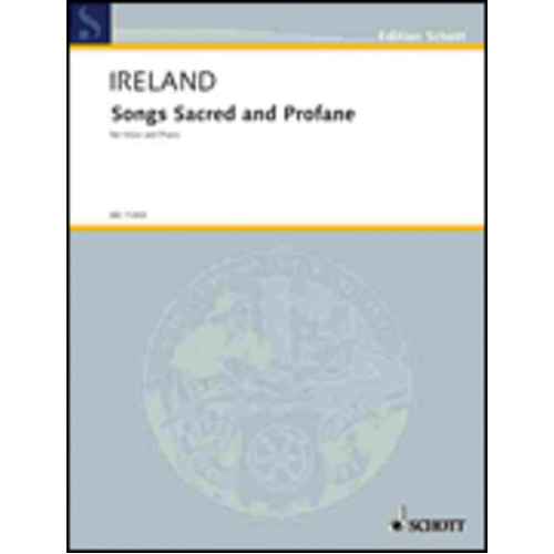 Songs Sacred And Profane High Voice/Piano Book