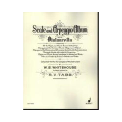 Whitehouse/Tabb - Scale & Arpeggio Album for Cello by Schott ED11215