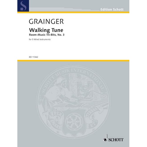 Walking Tune Wind Quintet Sheet Music for Wind Quintet