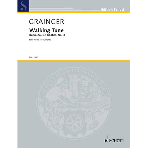 Walking Tune Wind Quintet Score for Wind Quintet