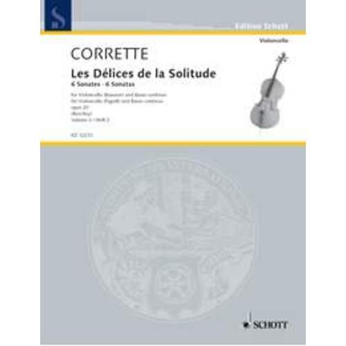 Les Delices De La Solitude Op 20 Book 2 Bassoon Piano Book
