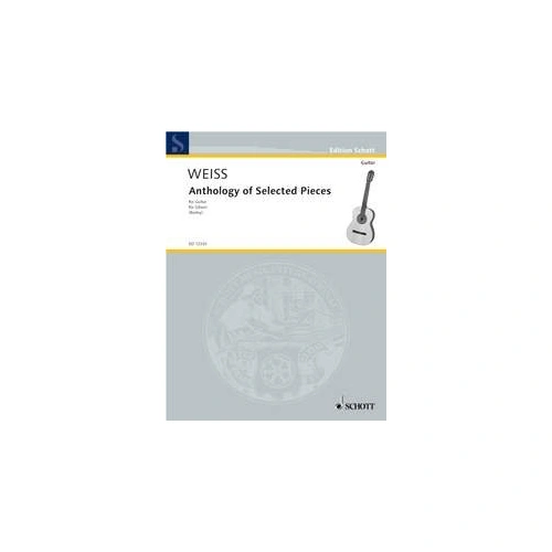 Weiss Anthology of Selected Pieces for Guitar - ABRSM Grade 7,8 Edition, Schott Music, 41 Pages