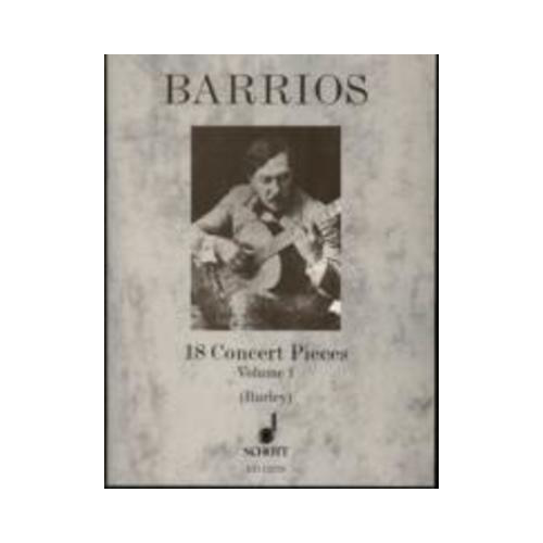 18 Concert Pieces Book 1 for Guitar