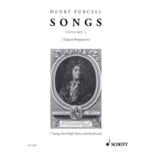 Purcell - Songs Vol 1 High Voice And Piano (Softcover Book)