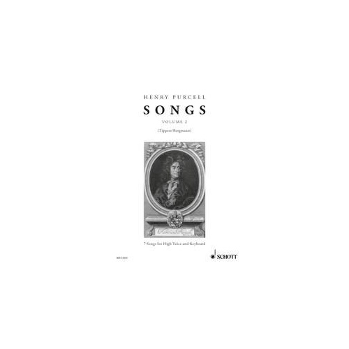 Henry Purcell Songs Vol 2 for High Voice and Piano, 34 Pages, Schott Music