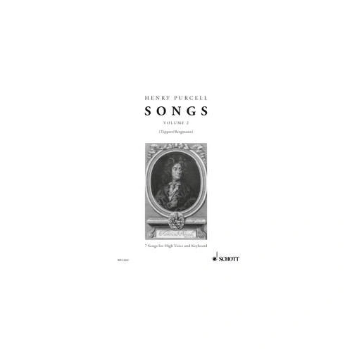 Henry Purcell Songs Vol 2 for High Voice and Piano by Schott Music