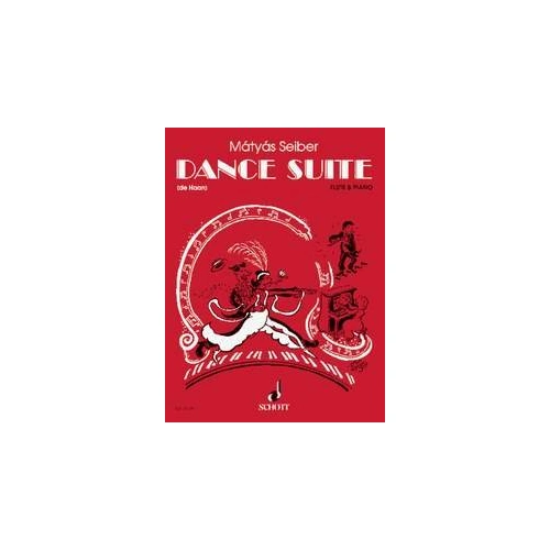 Seiber - Dance Suite for Flute/Piano, Trinity Syllabus Edition, 2007, Grades 4 & 5, 17 Pages, Arranged by Stefan de Haan