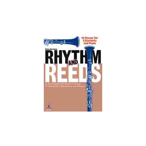Harrison - Rhythm and Reeds for 2 Clarinets and Piano, Clarinet Duet, 46 Pages, Schott Music