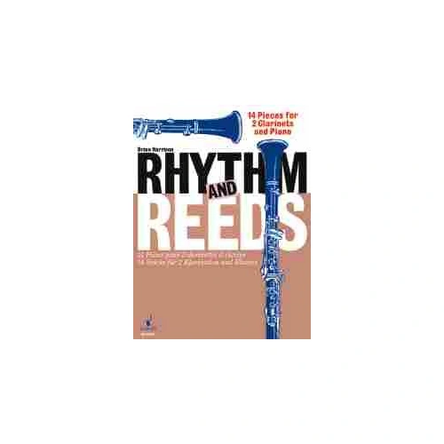 Harrison - Rhythm and Reeds for 2 Clarinets and Piano, Clarinet Duet, 46 Pages, Schott Music