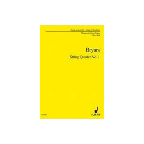 Bryars String Quartet No. 1 Set of Parts for Cello and Viola - 36 Pages