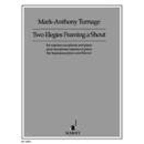 Two Elegies Framing A Shout Soprano Sax Piano Book