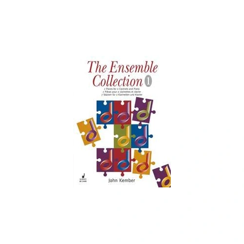 Kember Ensemble Collection 1 for 2 Clarinets and Piano, Clarinet Duet, 41 Pages, Schott Music