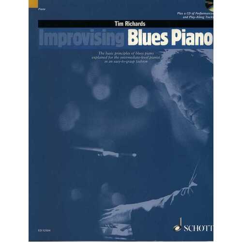 Improvising Blues Piano Method Softcover Book/CD