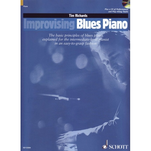 Improvising Blues Piano Method by Tim Richards