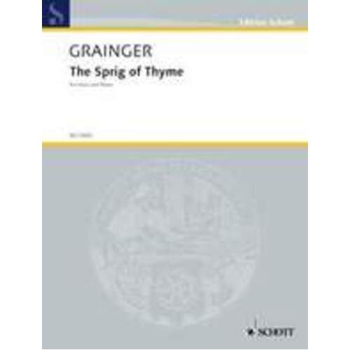 Sprig Of Thyme High Book